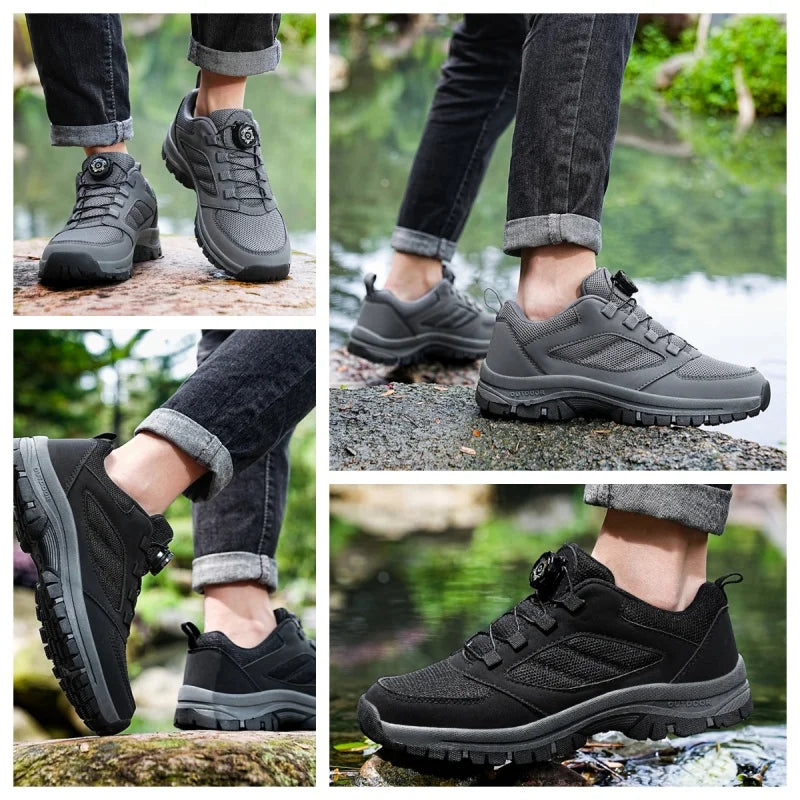 TrailFlex Easy-Fit Comfort Hiking Shoes
