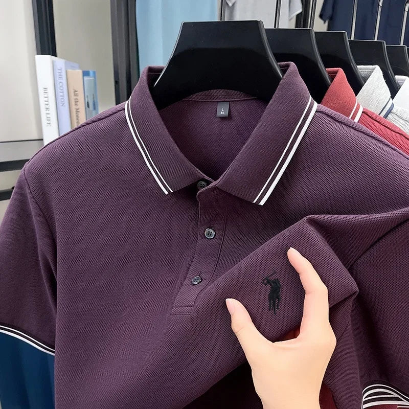 Everyday Comfort Pony Embroidered Polo Shirt