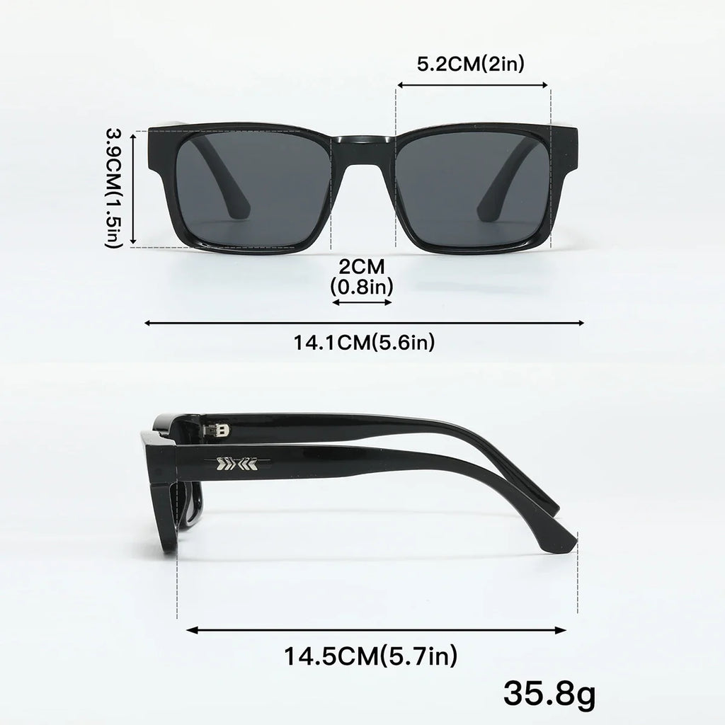 Polarized Voyager Metal Sunglasses Classic Everyday
