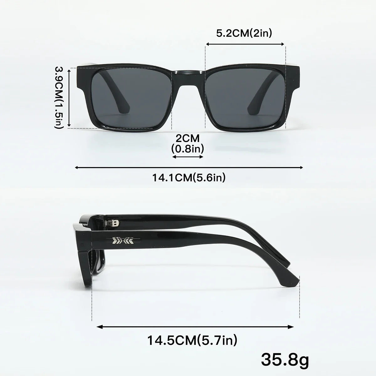 Polarized Voyager Metal Sunglasses Classic Everyday